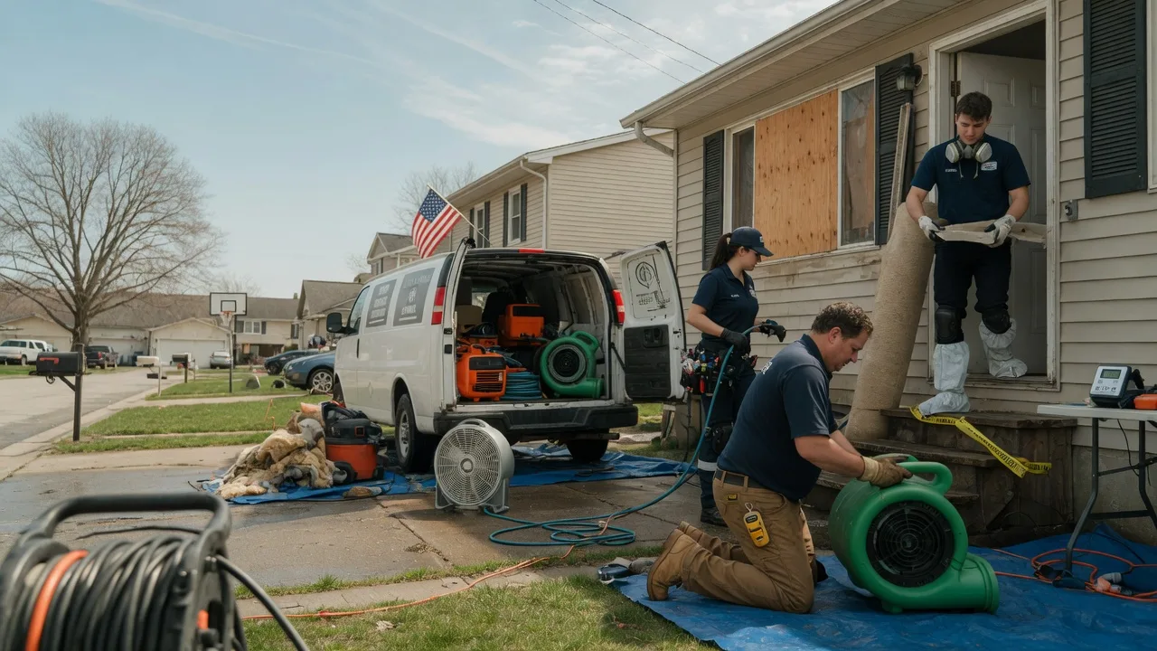 Water Damage Restoration in Shubert, NE near me